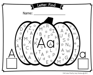 Pumpkin Letter Activities - Planning Playtime