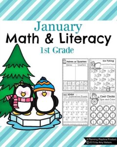 January First Grade Worksheets - Planning Playtime