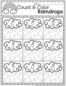 TONS of FREE Printable Preschool Worksheets