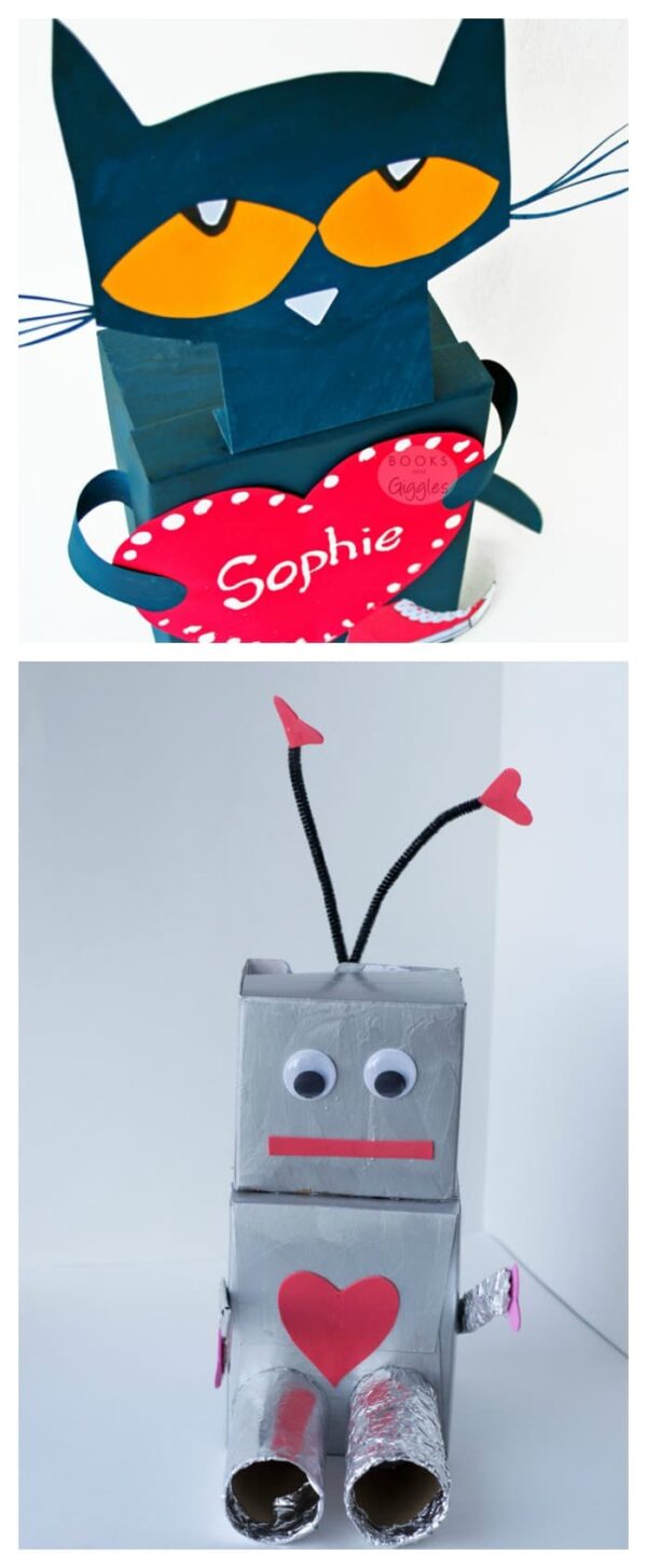 12 Cute Valentines Boxes for Kids - Planning Playtime