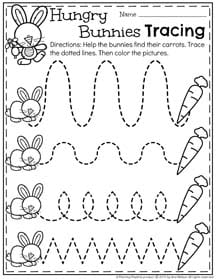 april preschool worksheets planning playtime