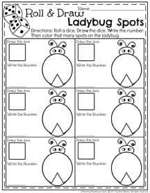 May Preschool Worksheets - Planning Playtime