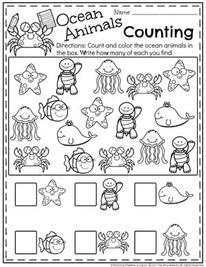 summer preschool worksheets planning playtime