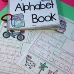 DIY Alphabet Books for preschool and Kindergarten.