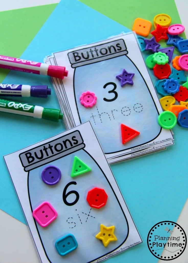 number worksheets planning playtime