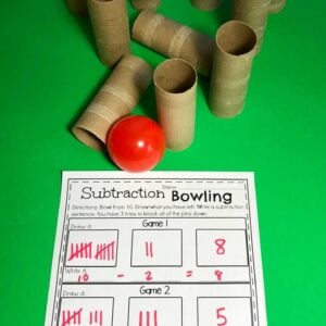 Kindergarten Math - Subtraction - Planning Playtime
