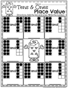 Place Value Worksheets - Planning Playtime