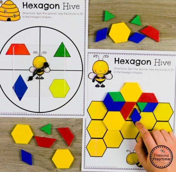 Shapes Worksheets - Planning Playtime