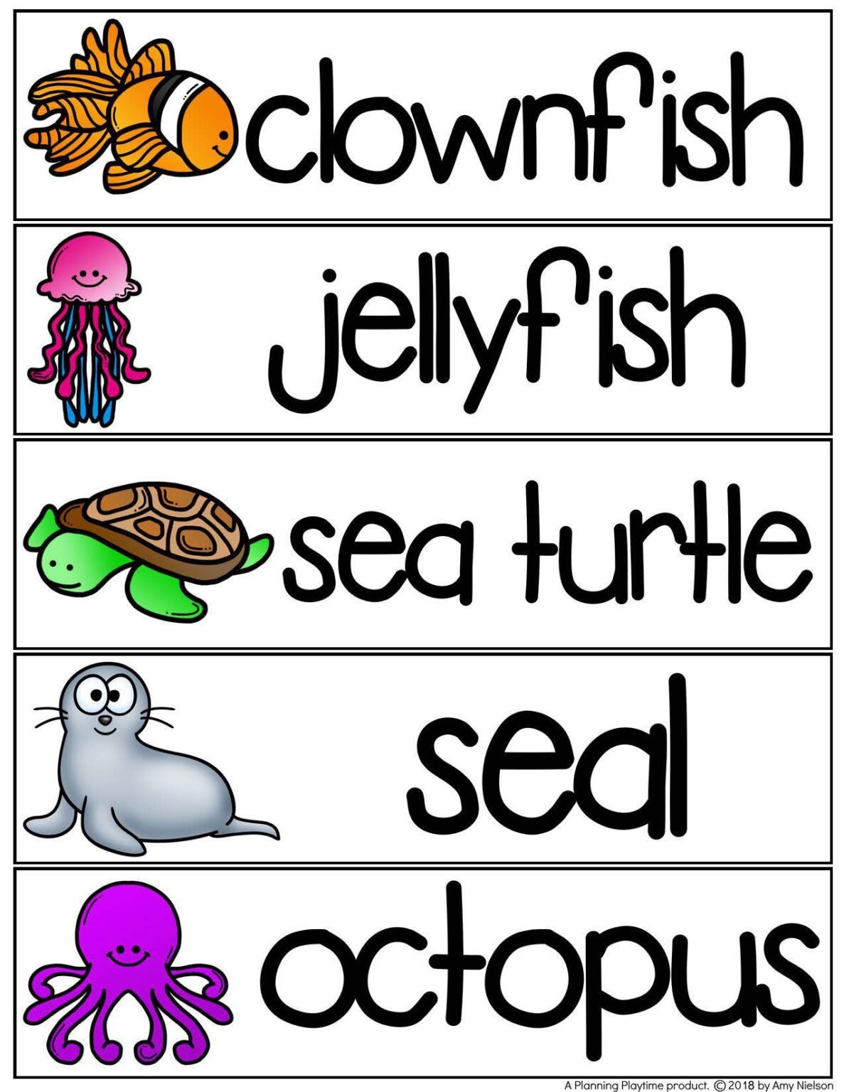 Ocean Theme Planning Playtime