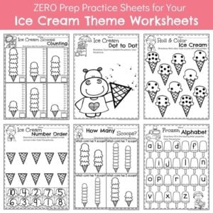 Preschool Centers - Ice Cream Theme