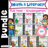 Math & Literacy Worksheets Bundle