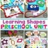 2D Shapes Activities for Preschool #preschoolshapes #2dshapes #shapesworksheets #shapesactivities #planningplaytime