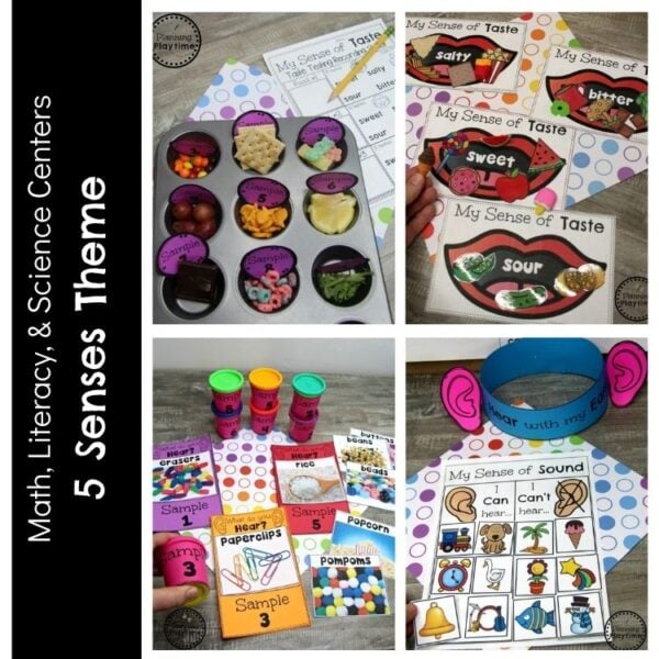 5 Senses Science Activities - Preschool