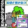 Sight Word Games for Kindergarten