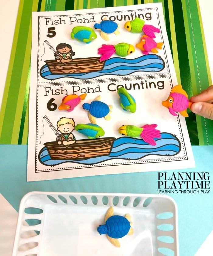 5 Pond Math Activities Dripping with Delight