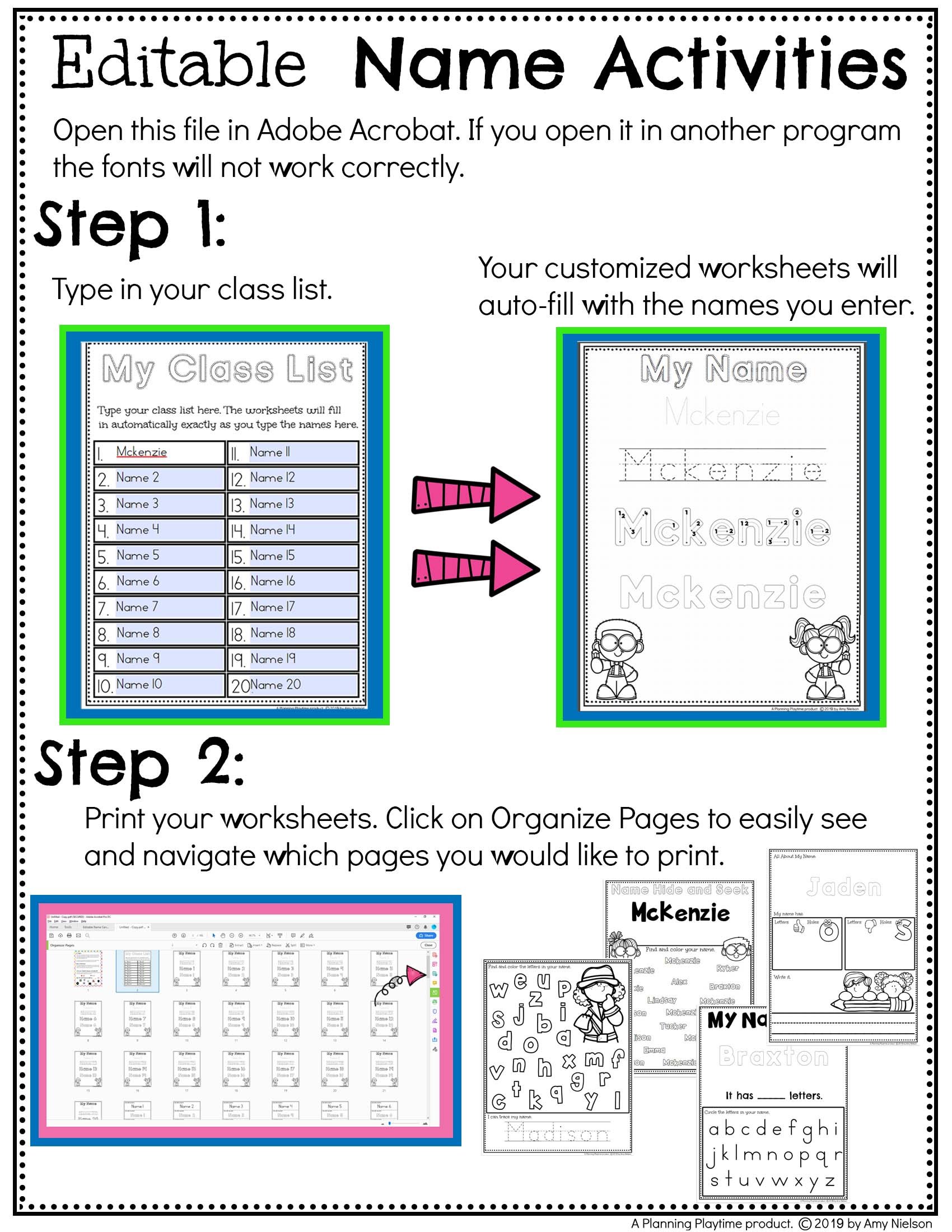 Lily-Name Trace Worksheet - 10 P Graphic by QM GRAPHICS · Creative