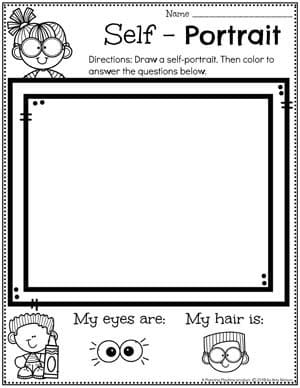 About Me Journal Pages - All About Me