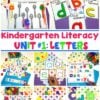 Alphabet Worksheets for Preschool and kindergarten. Fun hands-on games. #preschoolworksheets #preschoolprintables #kindergartenworksheets #letterrecognition #alphabetworksheets #planningplaytime