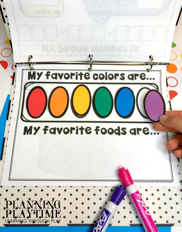 Colorations The Art of Learning- All About Me Activity Kit