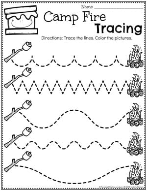 Camping Theme Preschool - Planning Playtime