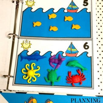 Preschool Counting Centers - Summer - Planning Playtime
