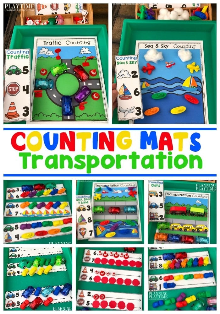 Preschool Counting Mats Planning Playtime