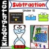 Subtraction Activities for Kindergarten - Subtraction Centers