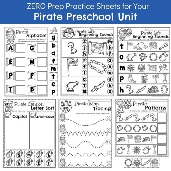 Pirate Preschool Theme
