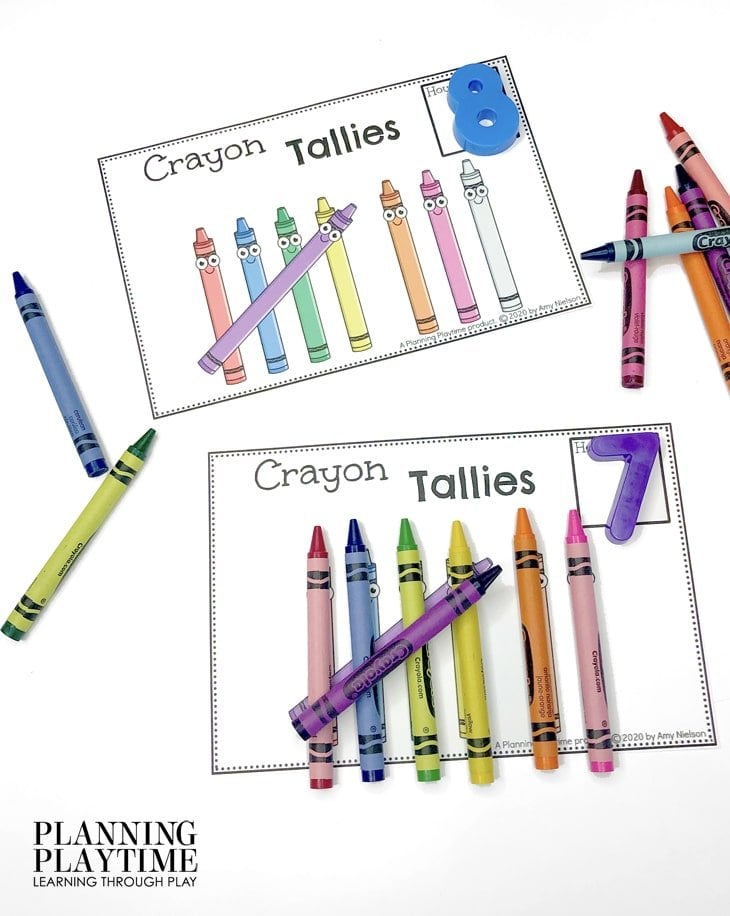 Math Activities for Preschool - Tallies