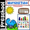 Themed Morning Tubs - Dinosaurs Cover