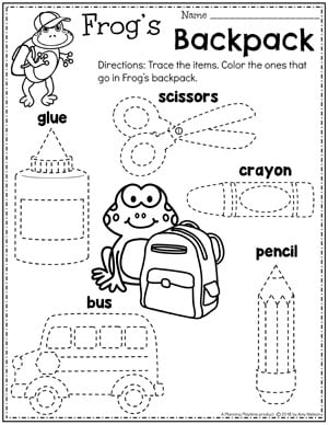 Preschool Supplies for Back to School - Preschool Inspirations