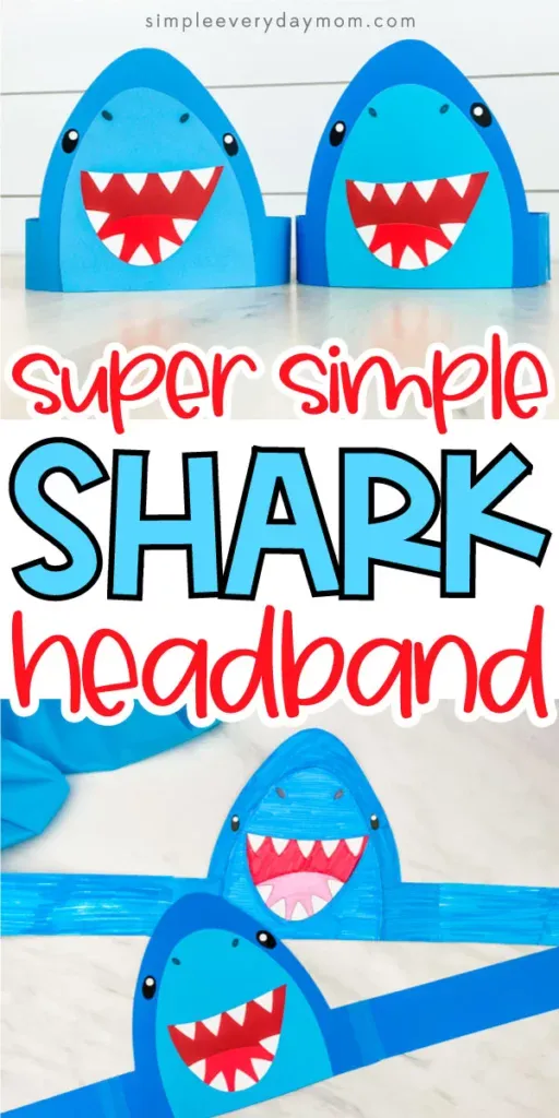 Ocean Arts and Crafts for Preschoolers Shark Crafts