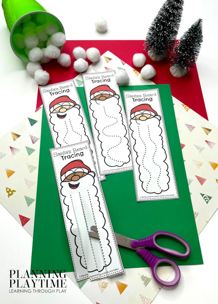 Christmas Tracing Worksheets Preschool
