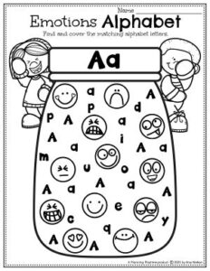 Emotions Preschool Worksheets - Planning Playtime