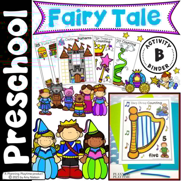 Fairy Tale Activities Binder Preschool
