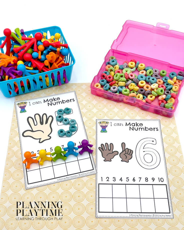 All About Me Planning Playtime