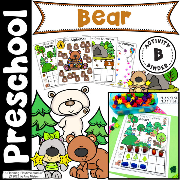 Bear Activities for Preschool - Planning Playtime