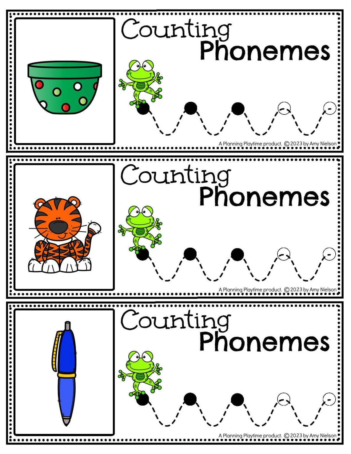 Kindergarten Phoneme Activities for Phonological Awareness - Planning ...