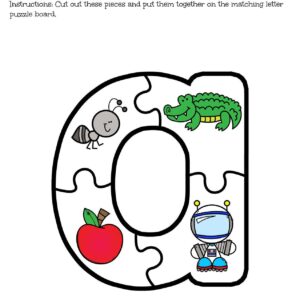 Letter Sounds Alphabet Puzzles - Planning Playtime