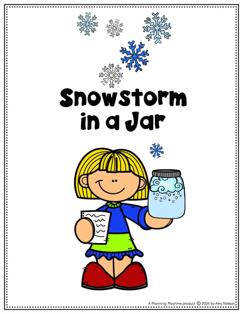 Snowstorm In  A Jar Experiment