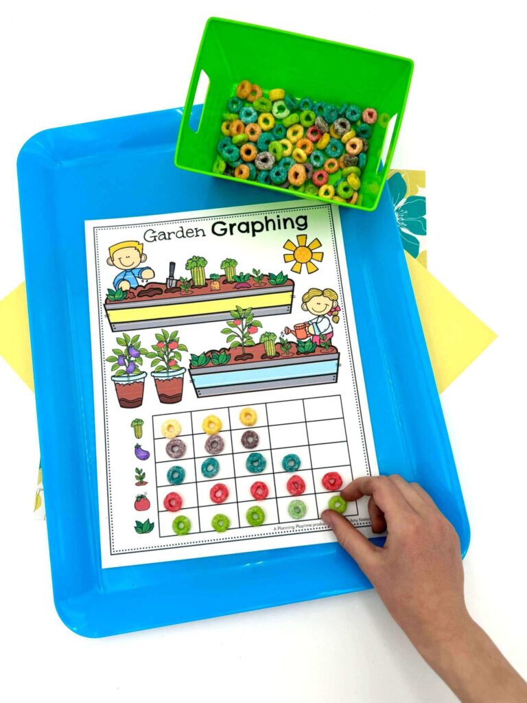 Garden Graphing - Garden Theme Activities Preschool Binder - Planning ...