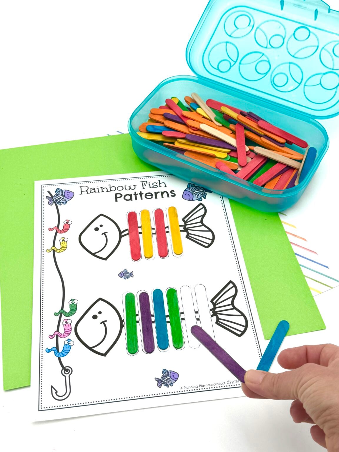 Pattern Activities for Preschool - Planning Playtime