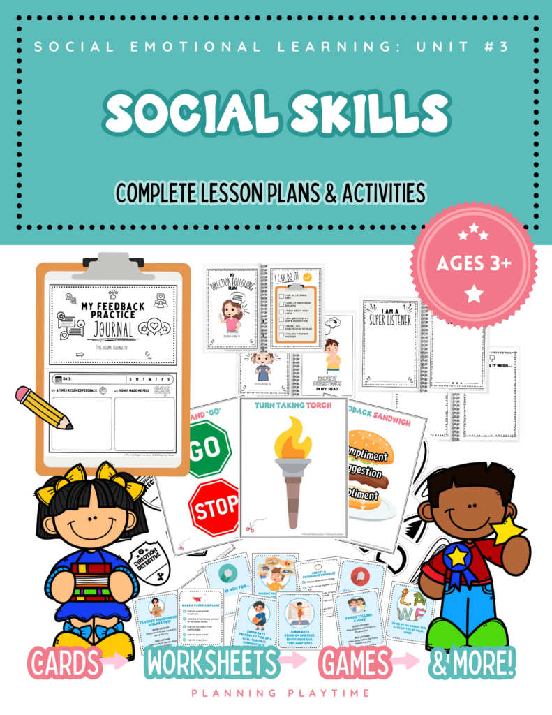 SEL Social Skills Lesson Plans and Activities | Social and Emotional Learning Curriculum 