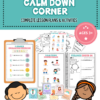 Calm Down Corner Kit for Self - Management