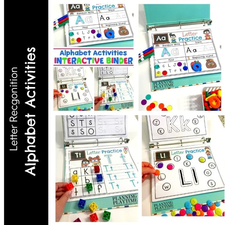Interactive Alphabet Binder