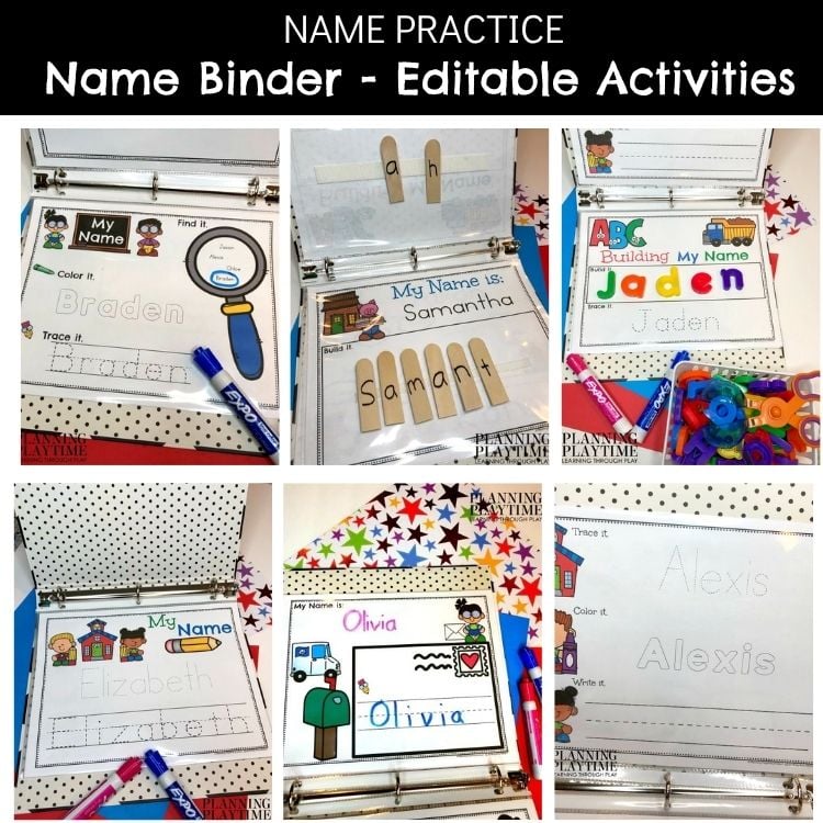 Name Practice Activities