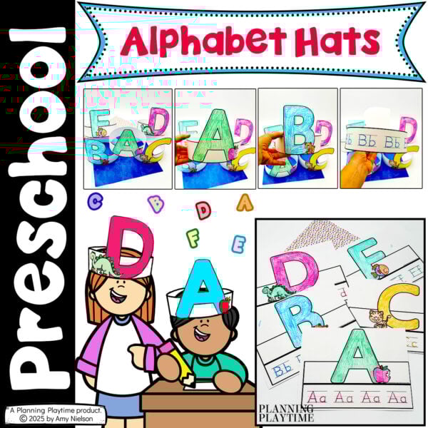 Alphabet Letter Hats Crafts | Preschool - Kindergarten