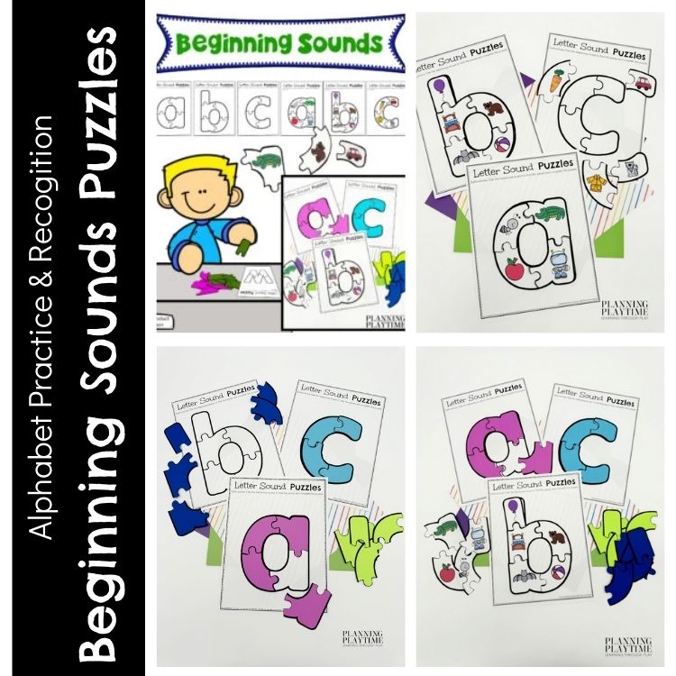 Beginning Sounds Puzzles