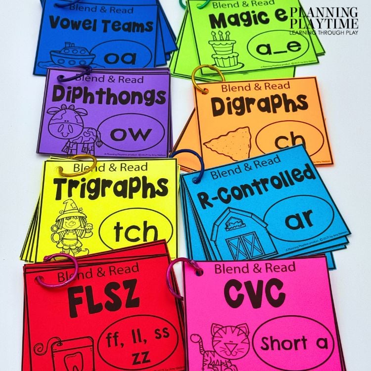 Blend and Read Decodable Books for Phonics and Early Reading Practice