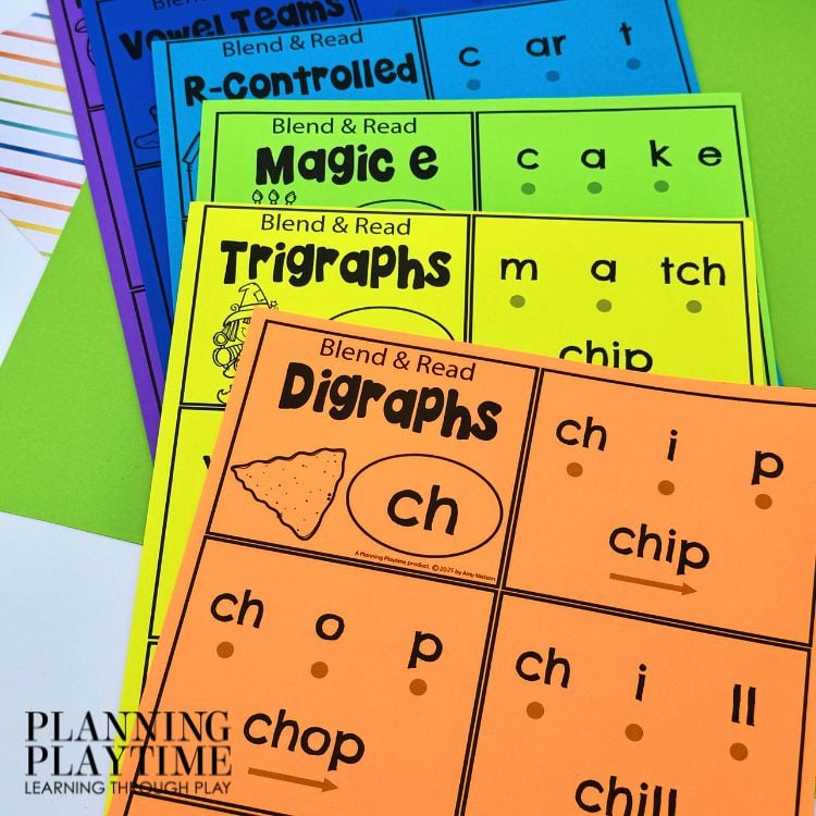 Blend and Read Decodable Books for Phonics and Early Reading Practice